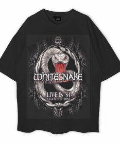 Whitesnake Oversized T-Shirt