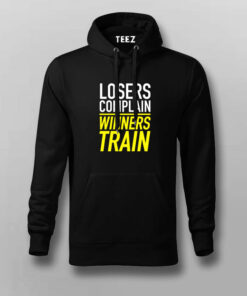 Winners Train Losers Complain T-shirt For Men Winners Train Losers Complain T-shirt For Men