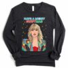 Youth and Adult Sizes Merry Swiftmas Bella Canvas Soft Style Long Sleeve Tee 8248211276027