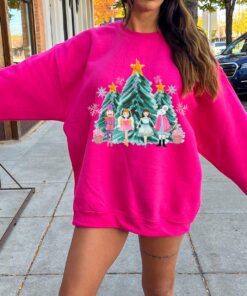 Youth and Adult Watercolor Nutcracker Sweatshirt Christmas Sweatshirt