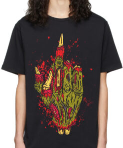 Zombie Finger Oversized Drop T-Shirt