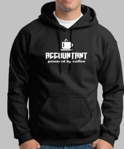 Accountant Powered By Coffee T-Shirt For Men
