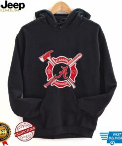 Alabama firefighter baseball logo shirt