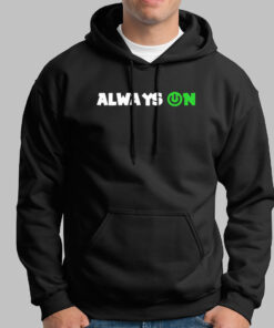 Always On Programmer Hoodies For Men