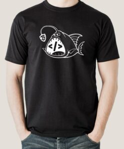 Angular Angler JS T-Shirt – Hooked on Coding