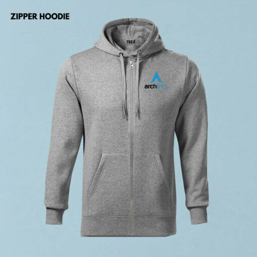 Arch Linux Cotton & Zip Hoodies – Open Source Gear