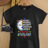 Autism awareness accept understand love Pittsburgh Steelers shirt