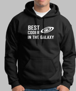 Best Coder In The Galaxy Hoodies For Men