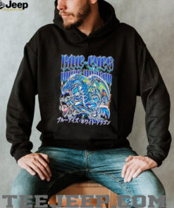 Blue Eyes White Dragon YuGiOh graphic shirt
