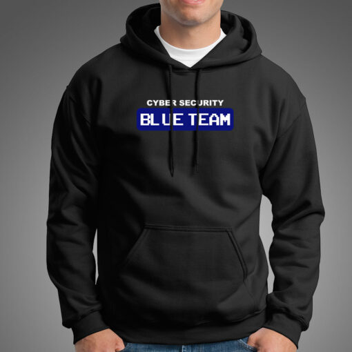 Blue Team Cyber Security Hacking Hacker Hoodies For Men