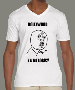 Bollywood, Y You No Logic Men’s Meme T-shirt