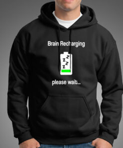 Brain Recharging Men’s Geek Tee