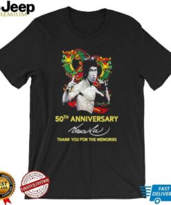 Bruce Lee The Dragon 50th anniversary thank you for the memories shirt Bruce Lee The Dragon 50th anniversary thank you for the memories shirt