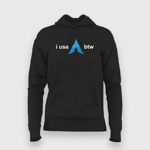 Btw I Use Linux Arch  T-Shirt For Women