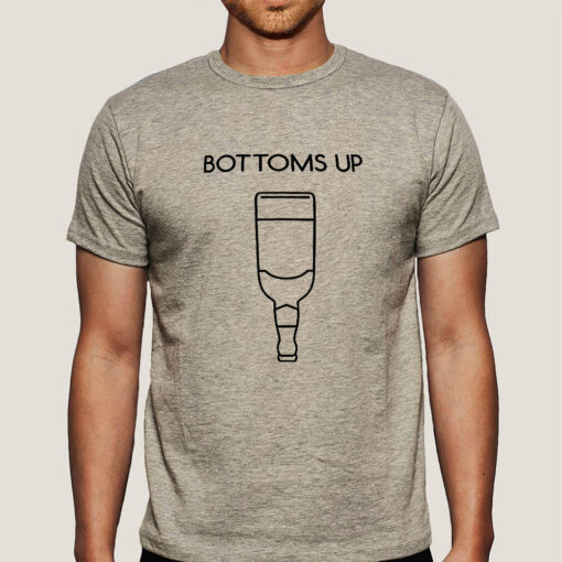 Buy Bottoms Up – Men’s Alcohol T-shirt