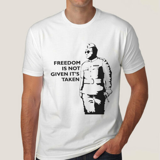 Buy Nethaji Subash Chandra Bose Men’s T-shirt At Just Rs 349