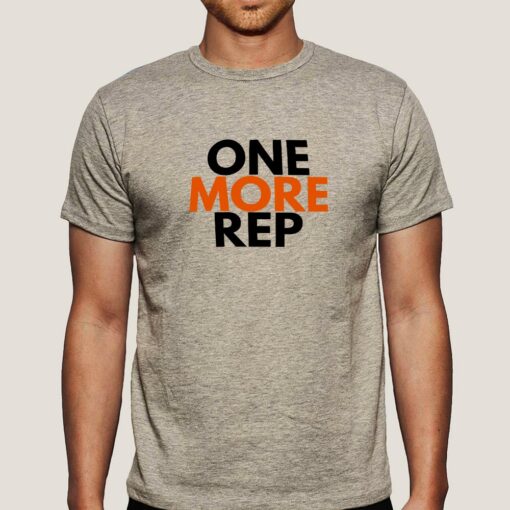 Buy One More Rep Gym – Motivational Men’s T-shirt  At Just Rs 349