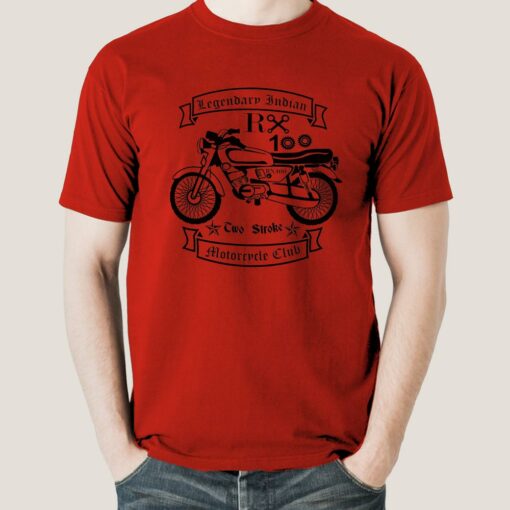 Buy Rx 100 Legendary Indian Motorcycle – Men’s T-shirt At Just Rs 349