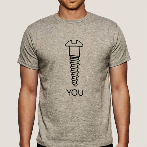 Buy Screw You Men’s T-shirt At Just Rs 349