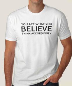 Buy You Are What you Believe Men’s T-shirt At Just Rs 349 Buy You Are What you Believe Men’s T-shirt At Just Rs 349