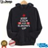 Canada keep calm and elbows up shirt