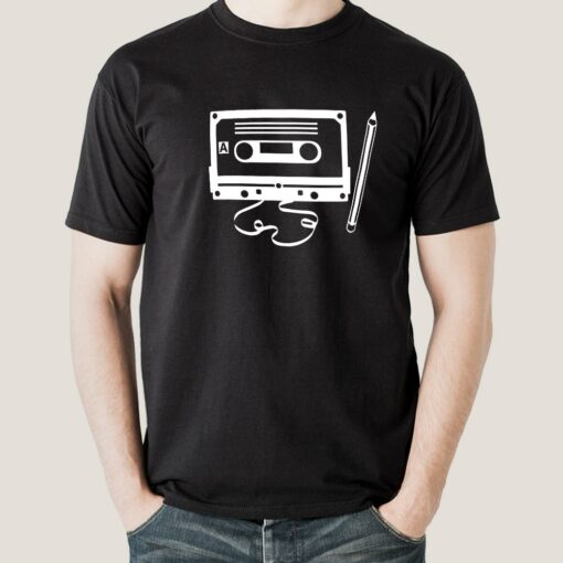 Cassette & Pencil Men’s T-shirt