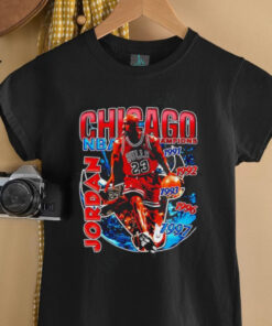 Chicago Bulls NBA Champions 1991 1997 Michael Jordan Graphic Shirt