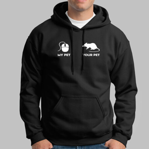 Computer Mouse Funny Programmer Hoodies For Men