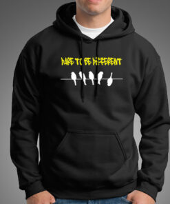Dare To Be Different Funny Attitude Hoodies For Men Dare To Be Different Funny Attitude Hoodies For Men