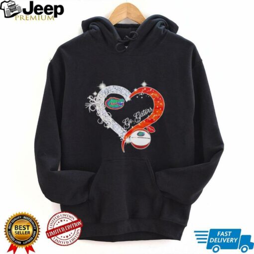 Diamond heart go Florida Gators basketball shirt