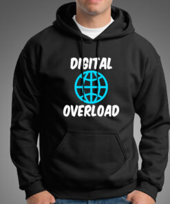 Digital Overload Hoodies For Men’s
