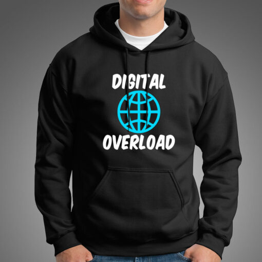 Digital Overload Hoodies For Men’s