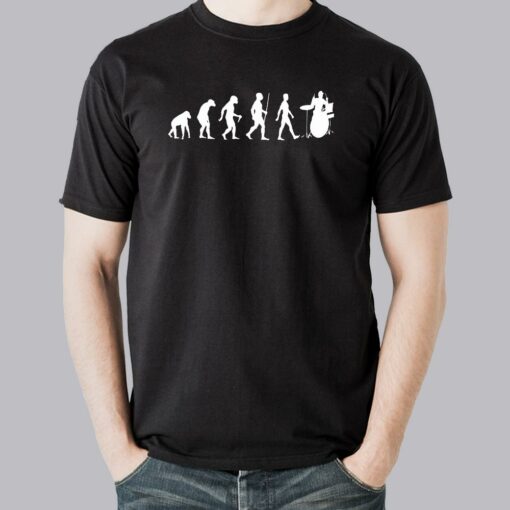 Drummer Evolution Men’s T-shirt