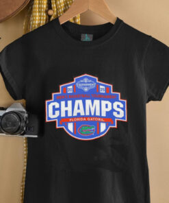 Florida Gators 2025 SEC Conference Tournament Champions locker room shirt