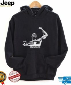 Foreman George in in memory shirt