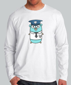 Golang Gopher Programmer T-Shirt For Men