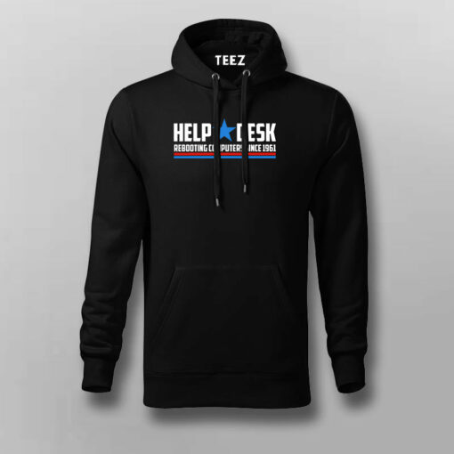 Help  Desk Rebooting Computers Since 1961 T-Shirt For Men