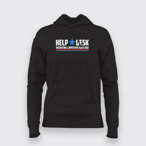 Help  Desk Rebooting Computers Since 1961 T-Shirt For Women