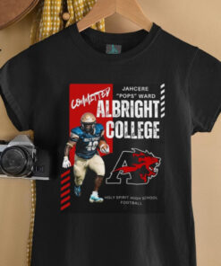 Holy Spirit High School Football Committed Jahcere Pops Ward Albright College Poster T Shirt