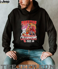 Houston Cougars Big 12 Men’s Basketball Tournament Champions 2025 mascot shirt