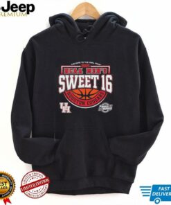 Houston Cougars NCAA men’s Sweet 16 the road to the final four 2025 shirt