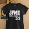 JFME Warriors 23 Bold Red Sports Team Athletic Jersey Style shirt