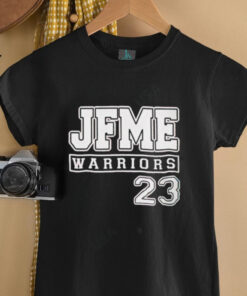 JFME Warriors 23 Bold Red Sports Team Athletic Jersey Style shirt