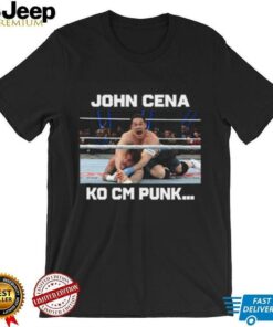 John Cena Turn Heel KO CM Punk T Shirt
