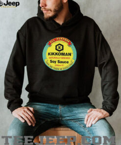 Kikkoman Naturally Brewed Soy Sauce logo shirt