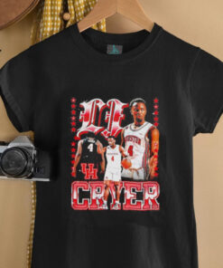 LJ Cryer Houston basketball 90s graphic shirt