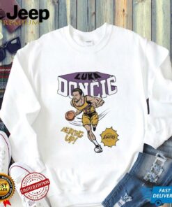 Los Angeles Lakers Comic Book Luka Doncic Heating Up shirt