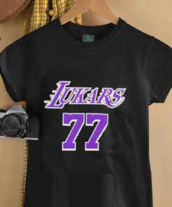 Lukars 77 Luka Doncic Los Angeles Lakers shirt