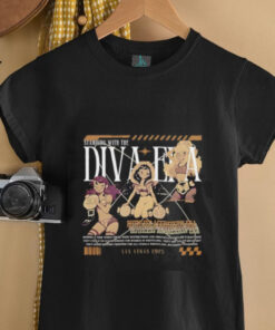 Melina Standing with The Diva Era shirt