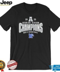 Memphis Tigers Men’s Basketball AAC Champs 2025 Regular shirt